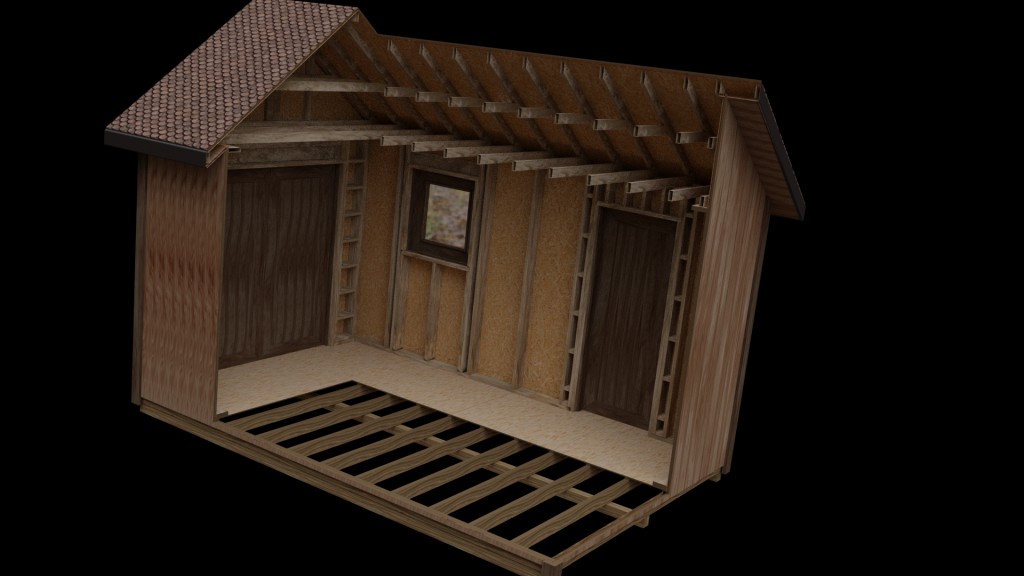 SHED DESIGN 16X10 FULL STRUCTURE preview image 2